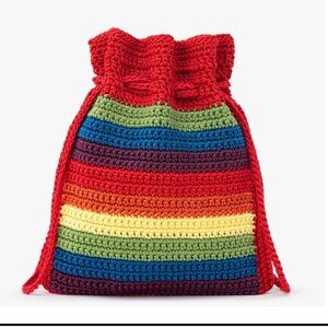NWT The Sak Special Edition Rare Rainbow Brixton Bag with Tic-Tac-Toe Set